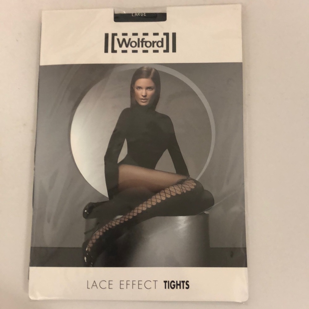 5 pair of wolford tights in size large